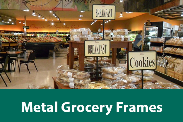 BOGO DEAL: Free Vinyl letter size envelopes with the purchase of any Metal Grocery Frame