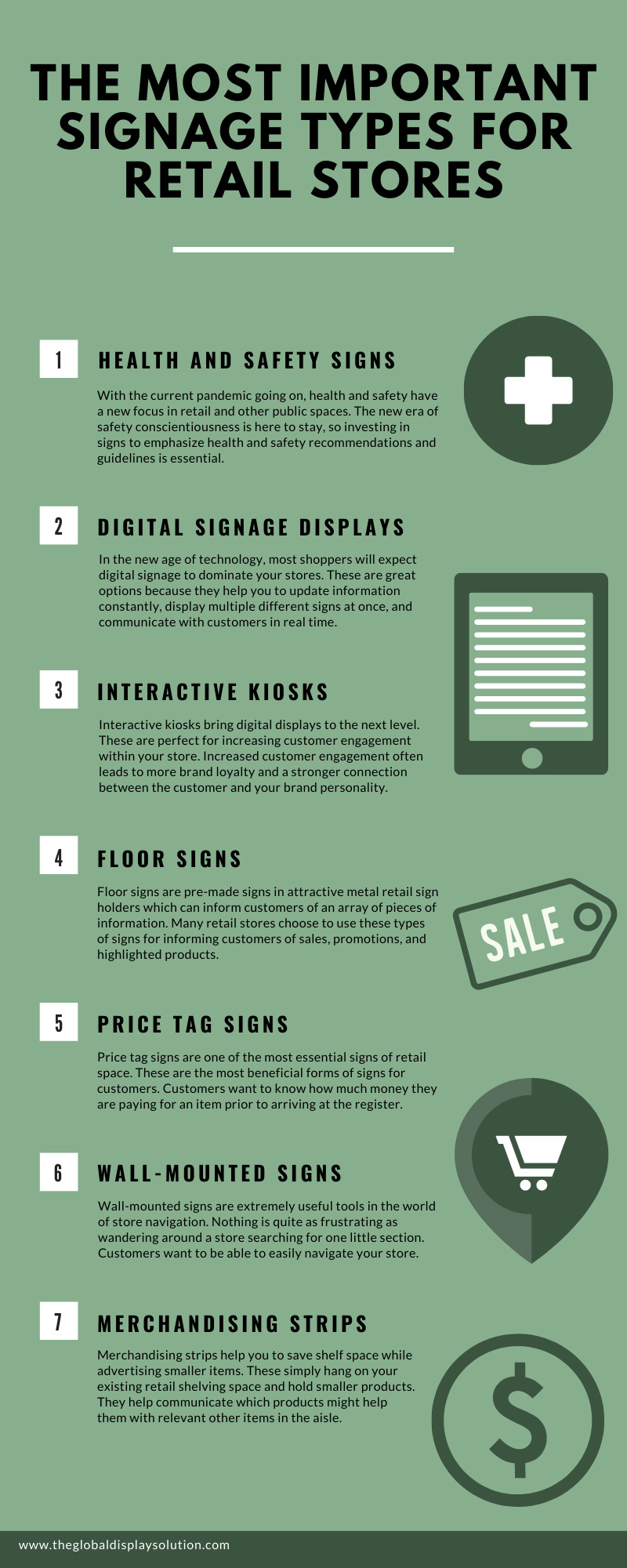 Types for Retail Stores