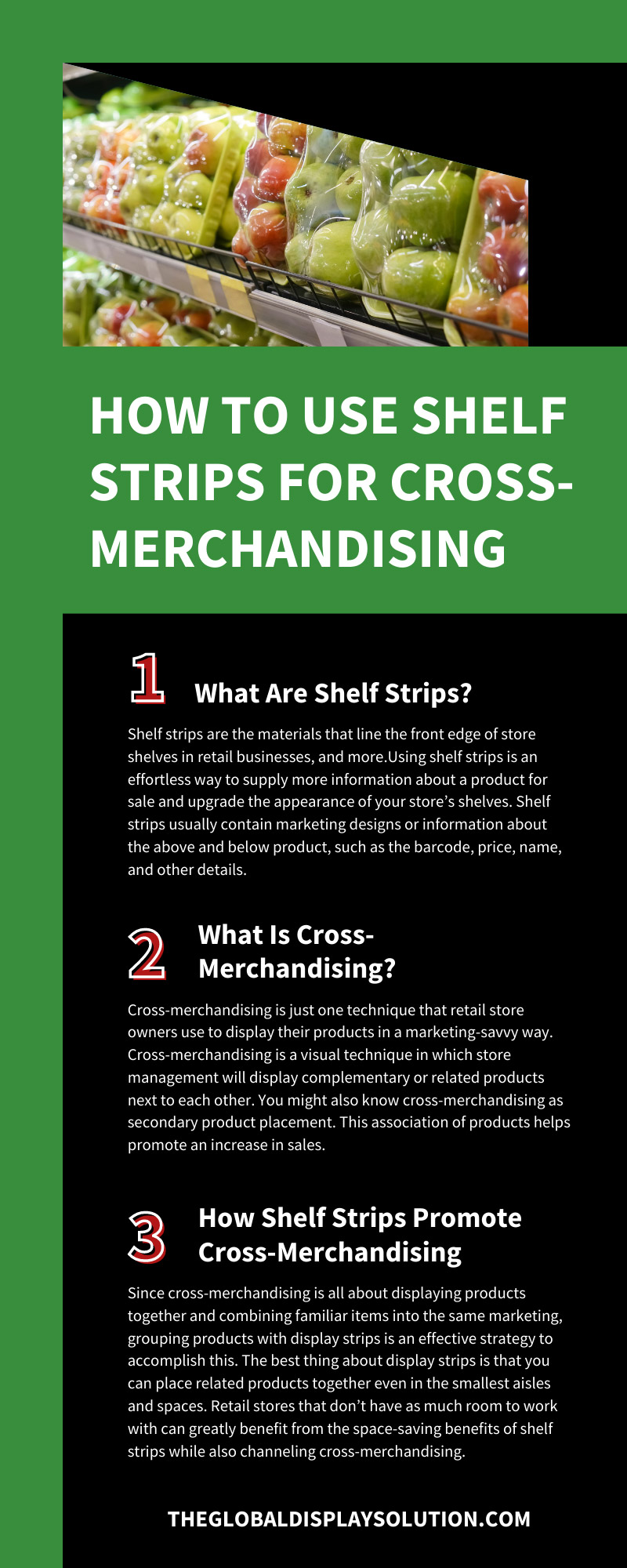 How To Use Shelf Strips for Cross-Merchandising